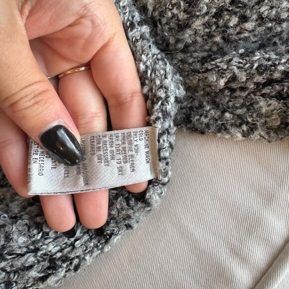 vintage chunky fringe cardigan - Picture 4 of 4